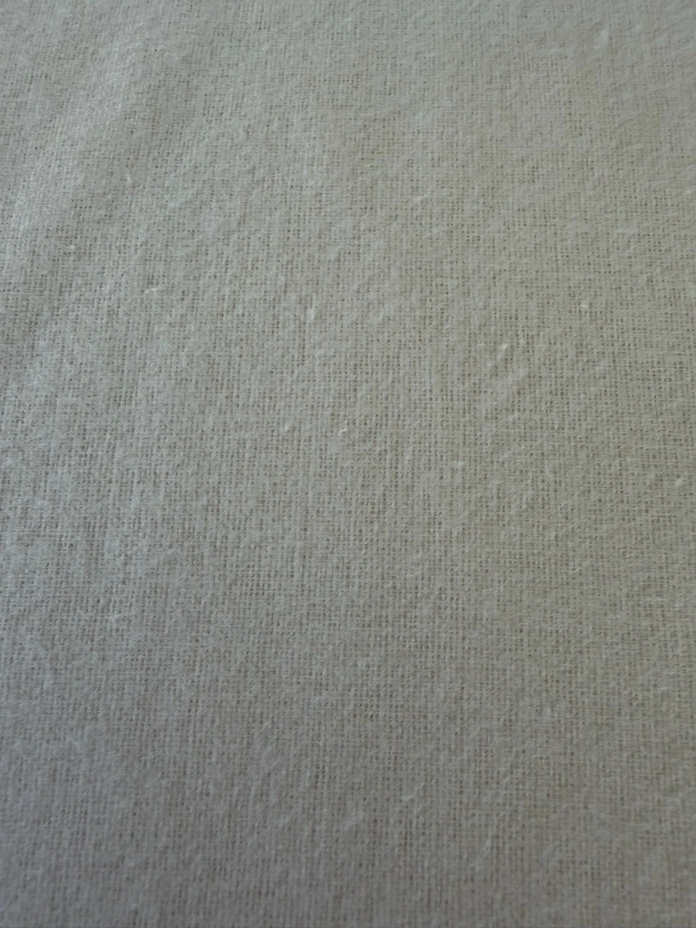 100% Turkish Cotton Queen Size 4-Piece Flannel Sheet Set Pristine Ivory NIP